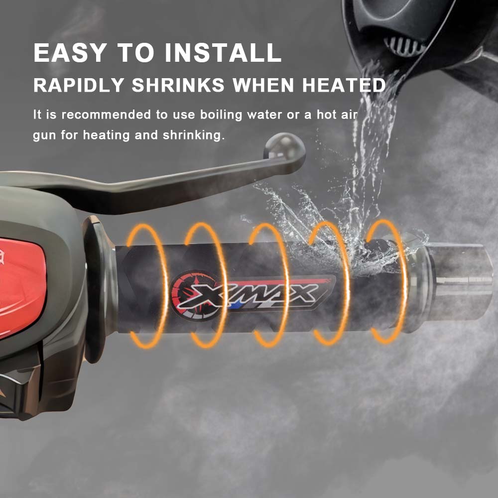 Non-slip Motorcycle Heat Shrin - Handlebar Grip Heated recension och pris