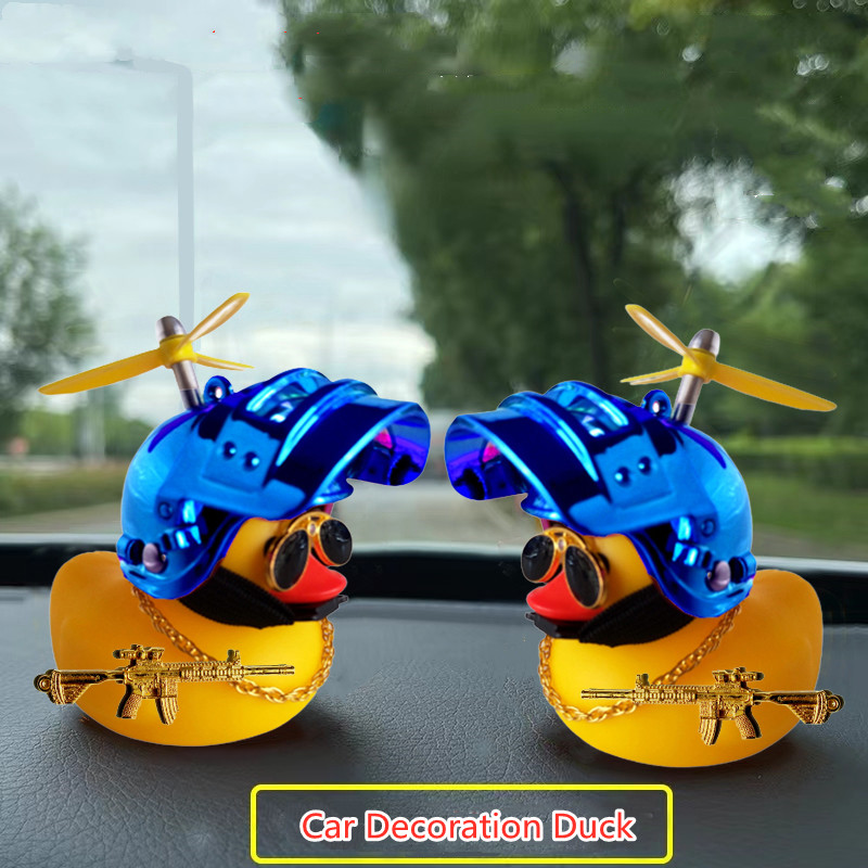 Car Cute Little Yellow Duck Wi - Motorcycle Gear Yellow recension och pris