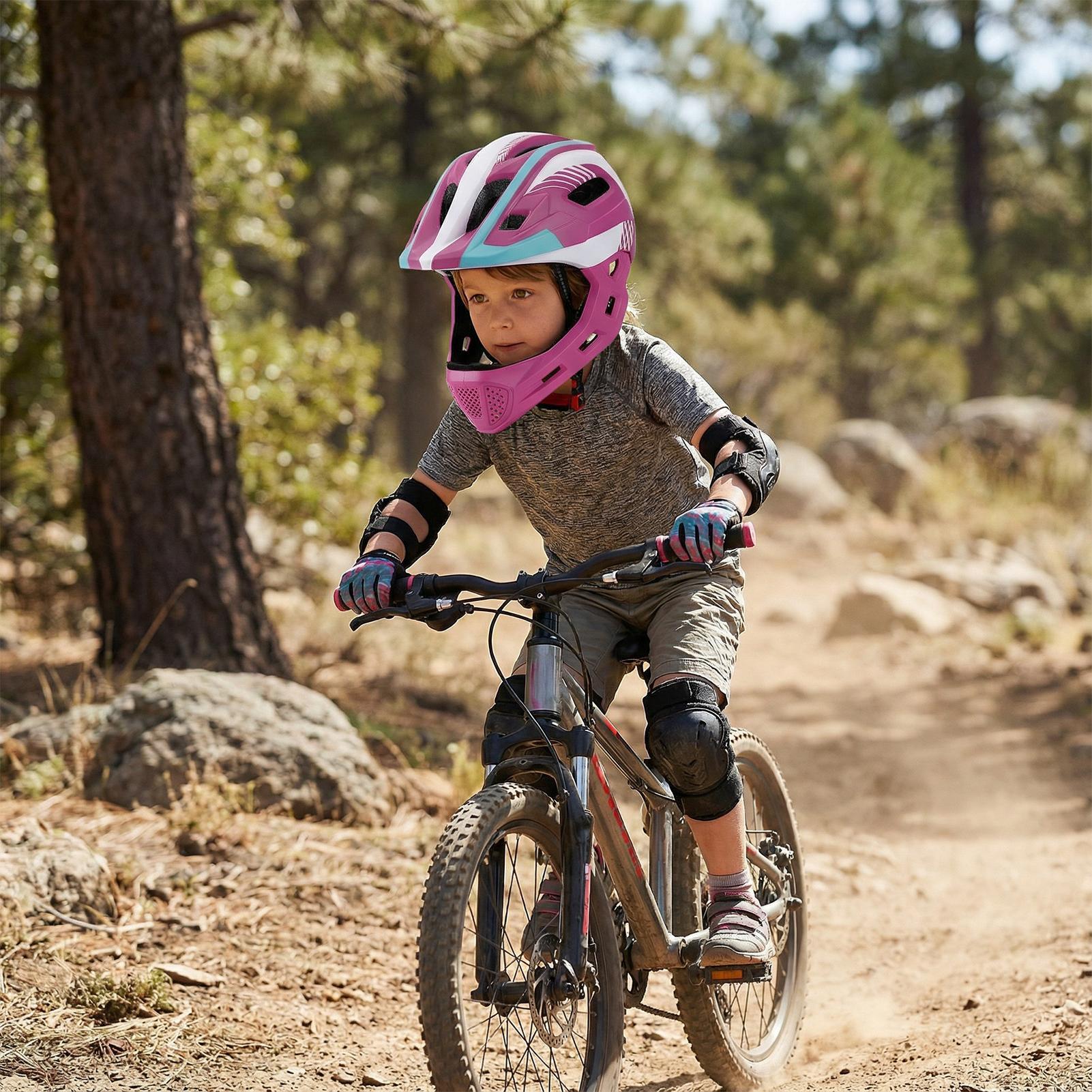 Youth Full Face Helmet Cycling - Motorcycle Gear For Beginners recension och pris