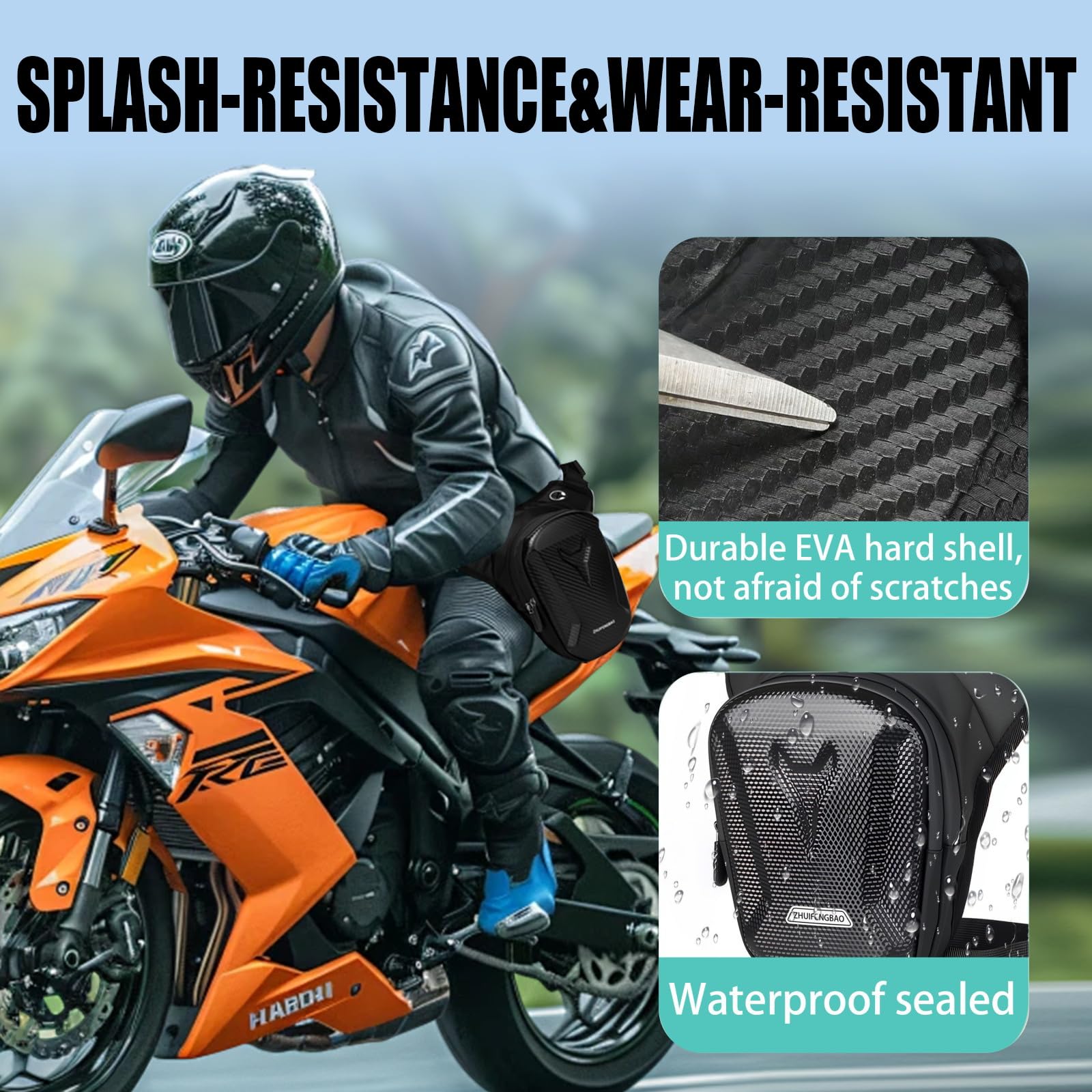 Waterproof Motorcycle Drop Leg - Motorcycle Gear Companies recension och pris