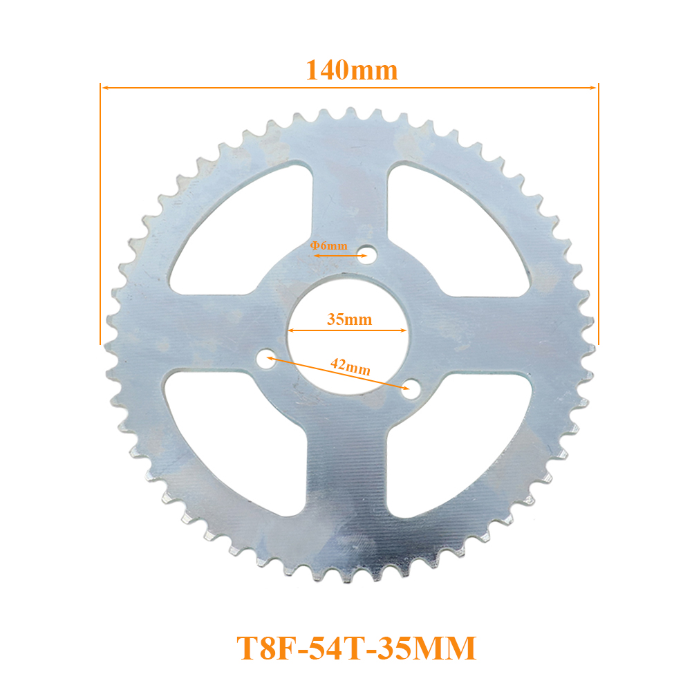 Motorcycle T8F 54T 35mm Rear C - Motorcycle Gear Garage Storage recension och pris
