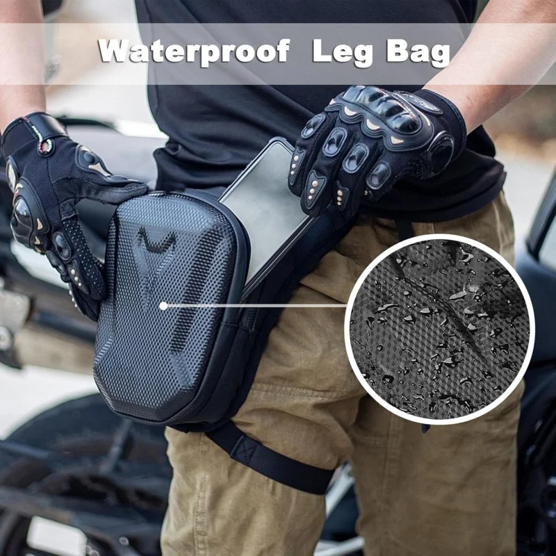 Waterproof Drop Thigh Bag Moto - Motorcycle Gear Companies recension och pris
