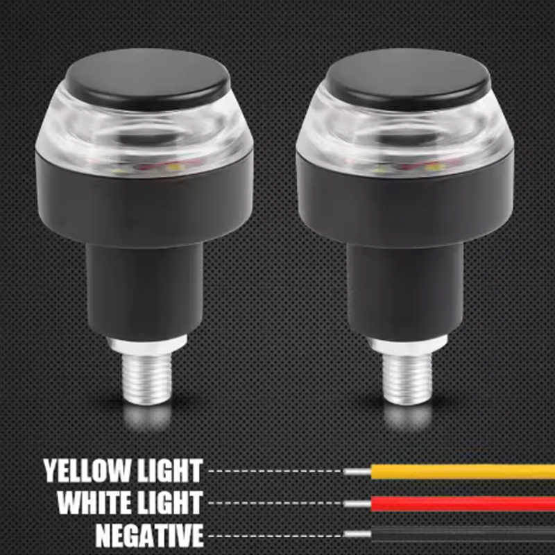 12V LED Motorcycle Handlebar E - Motorcycle Gear Yellow recension och pris