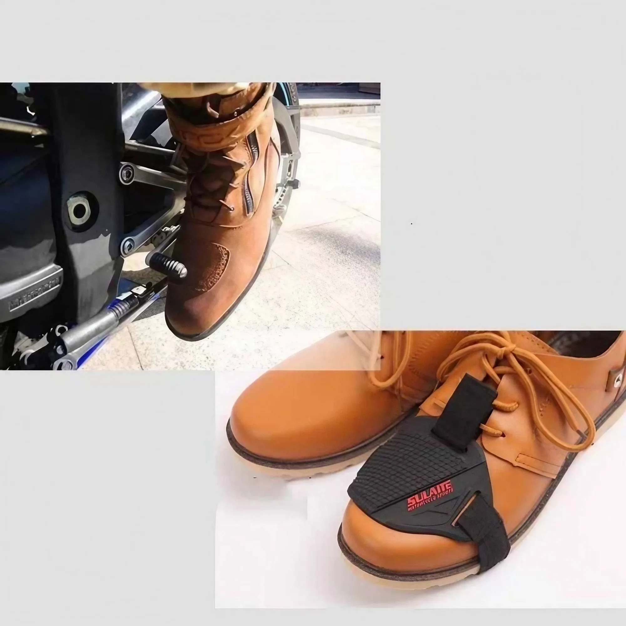 Motorbike Rubber Motorcycle Ge - Motorcycle Gear Boots recension och pris