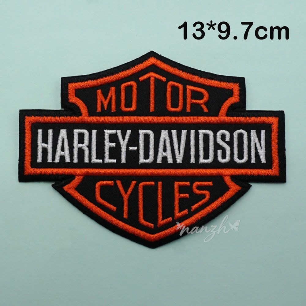 Motorcycle Embroidered Fabric  - Motorcycle Gear Companies recension och pris