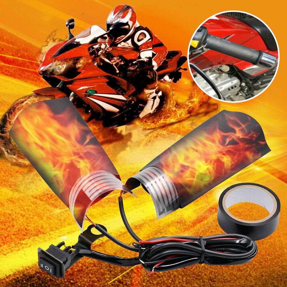 Motorcycles Heated Handles Gri - Handlebar Grip Heated recension och pris