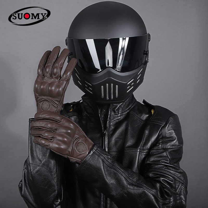 SUOMY Black Yellow Pink Brown  - Motorcycle Gear Yellow recension och pris