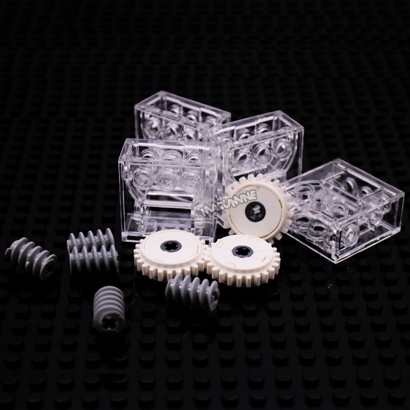 Marumine Gear Box MOC Building - Motorcycle Gear Garage Storage recension och pris