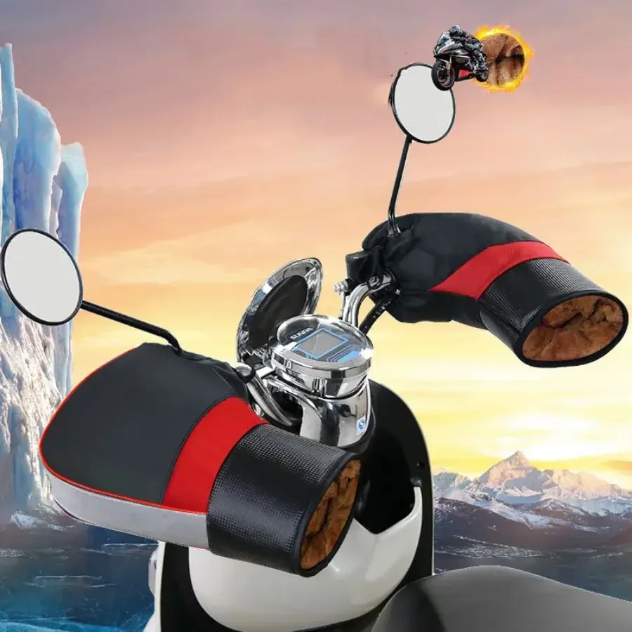 Motorcycle Handlebar Muffs Thi - Motorcycle Gear For Winter recension och pris