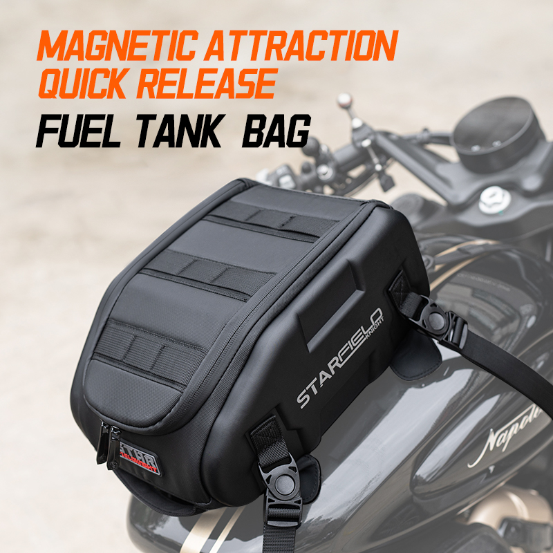 SFK Black Motorcycle Bag Front - Motorcycle Gear Garage Storage recension och pris