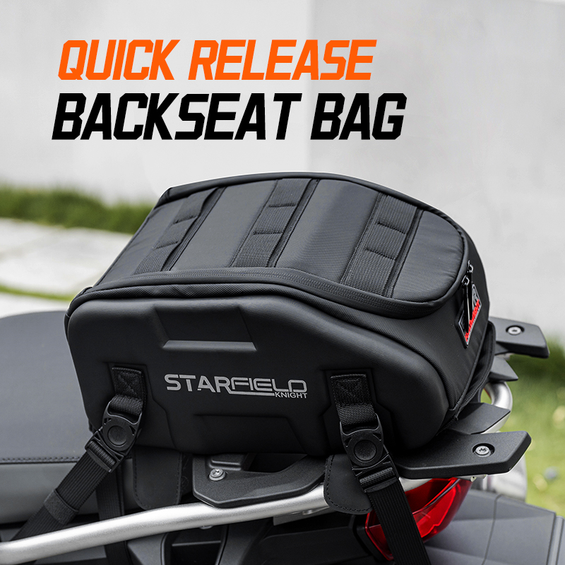 SFK Black Motorcycle Bag Front - Motorcycle Gear Garage Storage recension och pris