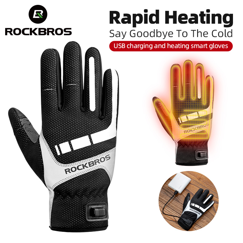 ROCKBROS Heated Winter Glove C - Motorcycle Gear For Winter recension och pris
