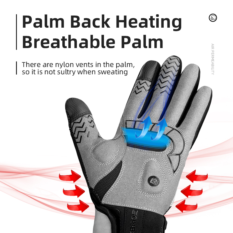 ROCKBROS Heated Winter Glove C - Motorcycle Gear For Winter recension och pris