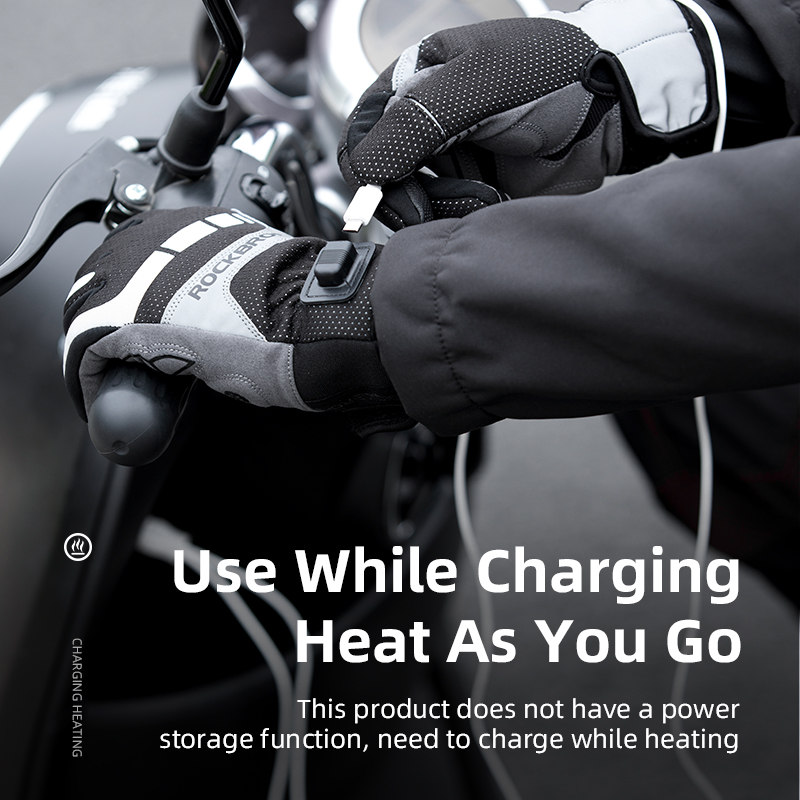 ROCKBROS Heated Winter Glove C - Motorcycle Gear For Winter recension och pris