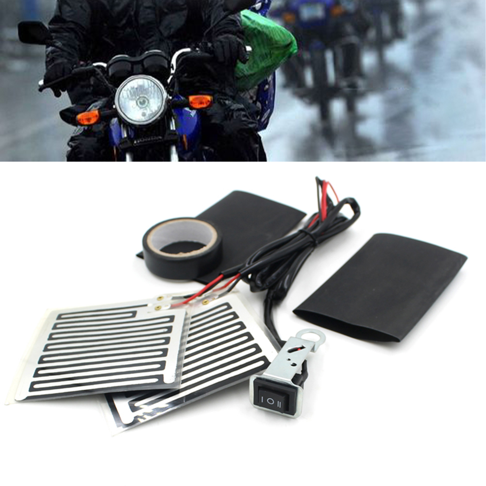 12V Motorcycle Heated Handle W - Handlebar Grip Heated recension och pris