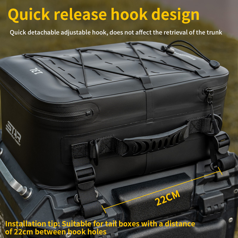SFK Universal 13L Black Motorc - Motorcycle Gear Companies recension och pris