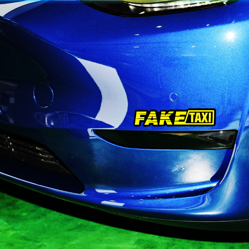 Yellow Fake Taxi Logo Pvc Wate - Motorcycle Gear Yellow recension och pris
