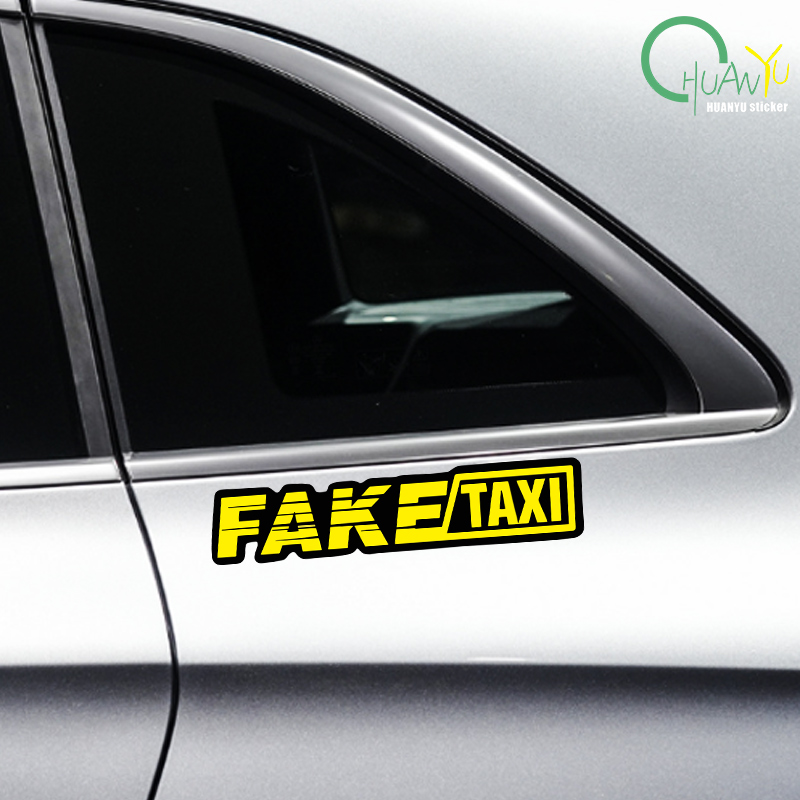 Yellow Fake Taxi Logo Pvc Wate - Motorcycle Gear Yellow recension och pris