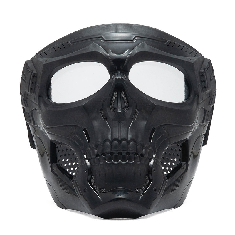 Skull Motorcycle Full Face Mas - Motorcycle Gear Full Set recension och pris