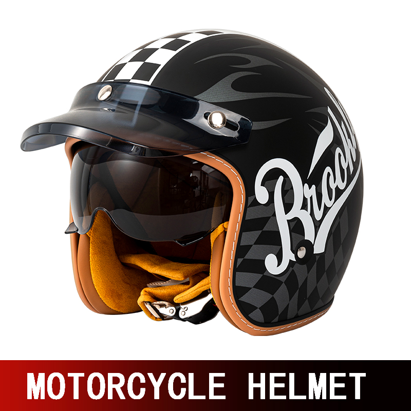 New Retro Cruise Motorcycle He - Motorcycle Gear Yellow recension och pris
