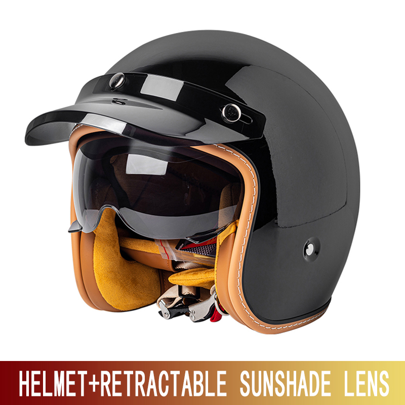 New Retro Cruise Motorcycle He - Motorcycle Gear Yellow recension och pris