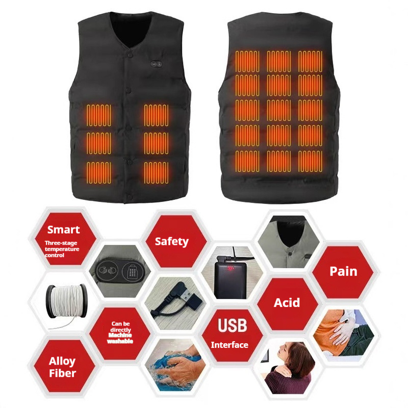 Winter New Style 21 Zone V-Nec - Motorcycle Gear For Winter recension och pris