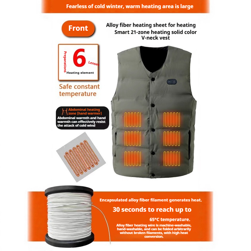 Winter New Style 21 Zone V-Nec - Motorcycle Gear For Winter recension och pris