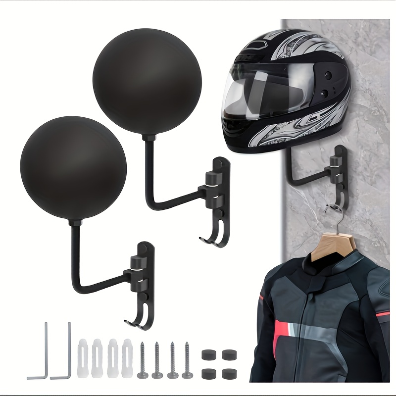 180° Rotary Motorcycle Helmet  - Motorcycle Gear Garage Storage recension och pris